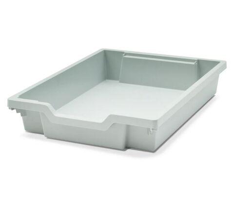 Plastbakke, Grå, Gratnell 75mm til systemvogn