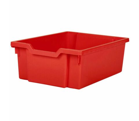 Plastbakke, Rød, Gratnell 150mm til systemvogn
