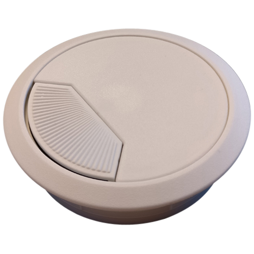 Kabelgennemføring Lysgrå Ø80