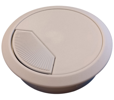 Kabelgennemføring Lysgrå Ø80