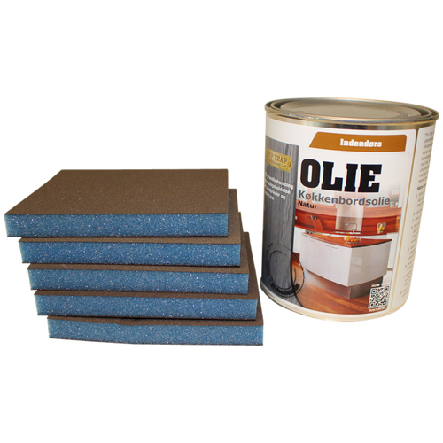 Servicepakke til massive bøgetræsbordplader