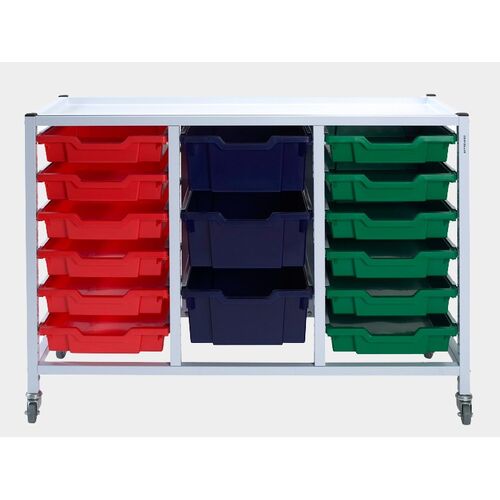 Systemvogn SAB 3-fløjet med bakker