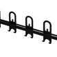 ST Knagerække, sort (120 cm)