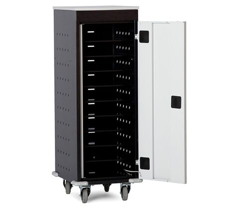 10 rums pc vogn på hjul 