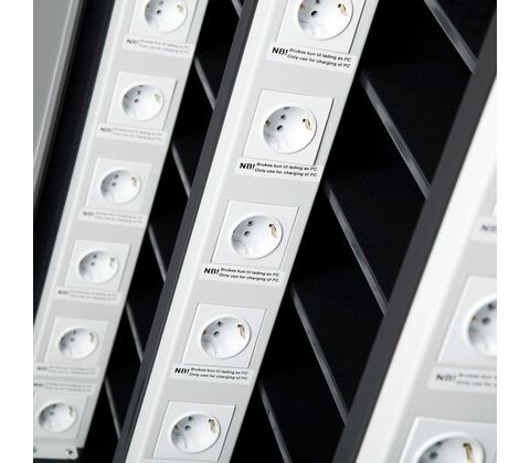 20 rums pc vogn på hjul